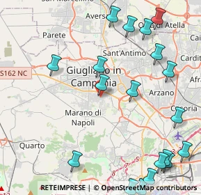 Mappa Via Gioacchino Rossini, 80018 Mugnano di Napoli NA, Italia (6.275)
