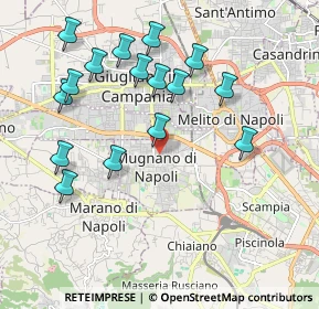 Mappa Via Gioacchino Rossini, 80018 Mugnano di Napoli NA, Italia (2.20063)