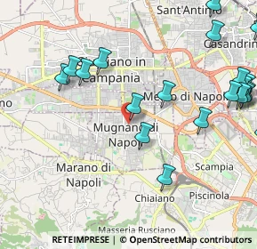 Mappa Via Gioacchino Rossini, 80018 Mugnano di Napoli NA, Italia (2.905)