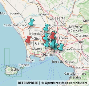 Mappa Via Gioacchino Rossini, 80018 Mugnano di Napoli NA, Italia (8.01)