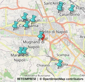 Mappa Via Metropolitana, 80018 Mugnano di Napoli NA, Italia (2.61364)