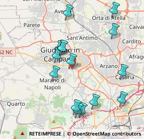 Mappa Via Metropolitana, 80018 Mugnano di Napoli NA, Italia (4.372)