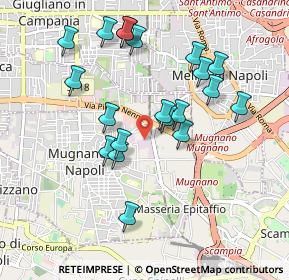 Mappa Via Metropolitana, 80018 Mugnano di Napoli NA, Italia (0.973)