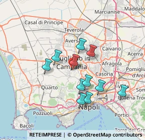 Mappa Via Bernardo Cavallino, 80018 Mugnano di Napoli NA, Italia (6.37182)