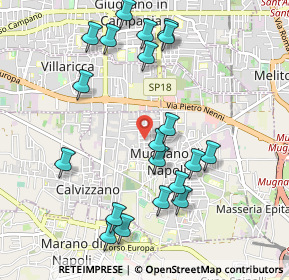 Mappa Via Marchese Venusio, 80018 Mugnano di Napoli NA, Italia (1.146)