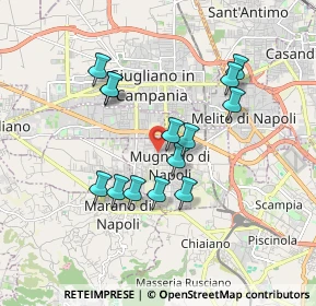 Mappa Via Marchese Venusio, 80018 Mugnano di Napoli NA, Italia (1.69143)