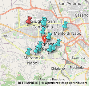 Mappa Via Marchese Venusio, 80018 Mugnano di Napoli NA, Italia (1.35385)