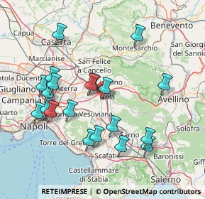 Mappa Via Enrico Manfred, 80039 Saviano NA, Italia (16.6995)