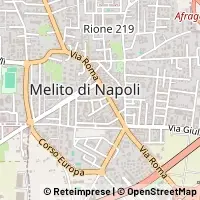 Kort Melito di Napoli