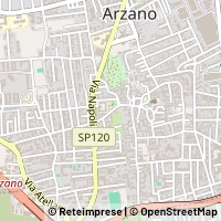 Mapa Arzano