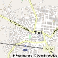 Mapa Turi