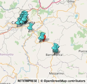 Mappa Strada Vicinale, 94016 Pietraperzia EN, Italia (9.661)