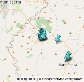 Mappa Via San Domenico, 94016 Pietraperzia EN, Italia (1.815)