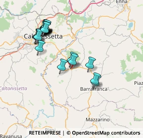 Mappa Via San Domenico, 94016 Pietraperzia EN, Italia (8.5665)