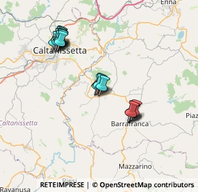 Mappa Via San Domenico, 94016 Pietraperzia EN, Italia (8.0045)