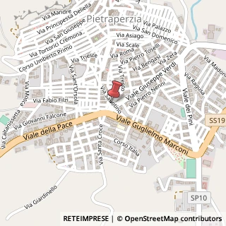 Mappa Via Sabotino, 54, 94016 Pietraperzia, Enna (Sicilia)