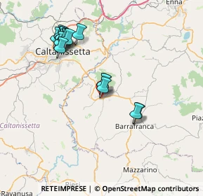 Mappa Via John Kennedy, 94016 Pietraperzia EN, Italia (8.46438)