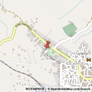 Mappa Via Filippo Villa, 92020 Racalmuto AG, Italia, 92020 Racalmuto, Agrigento (Sicilia)