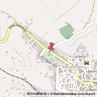 Mappa Via Garibaldi, 92020 Racalmuto, Agrigento (Sicilia)