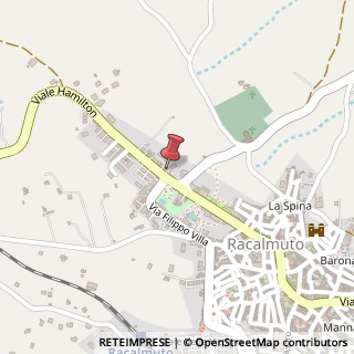 Mappa Via Garibaldi, 36, 92020 Racalmuto, Agrigento (Sicilia)