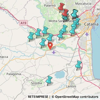 Mappa Aeroporto di Sigonella, 96016 Lentini SR, Italia (10.5205)