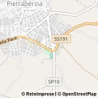 Karte Pietraperzia
