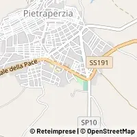 Mapa Pietraperzia