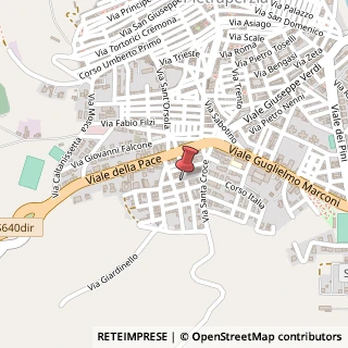 Mappa Via Giovanni XXIII, 19, 94016 Pietraperzia, Enna (Sicilia)