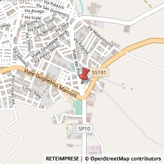 Mappa Via leonardo da vinci 9/a, 94100 Pietraperzia, Enna (Sicilia)