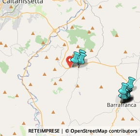 Mappa SS191, 94016 Pietraperzia EN, Italia (6.40643)