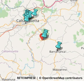 Mappa SS191, 94016 Pietraperzia EN, Italia (8.43563)