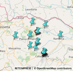 Mappa 94010 Aidone EN, Italia (14.6025)