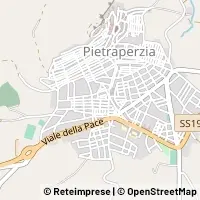 Karte Pietraperzia