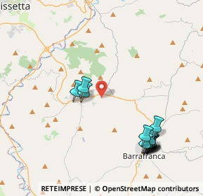 Mappa Str. Vicinale, 94016 Pietraperzia EN, Italia (5.20714)