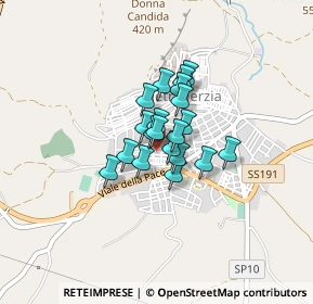 Mappa Via Guglielmo Oberdan, 94016 Pietraperzia EN, Italia (0.2515)