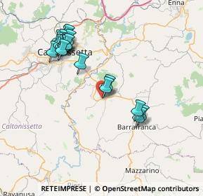 Mappa Via Guglielmo Oberdan, 94016 Pietraperzia EN, Italia (8.8165)