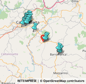 Mappa Via Fabio Filzi, 94016 Pietraperzia EN, Italia (8.762)