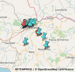 Mappa Via Rosario Nicoletti, 94016 Pietraperzia EN, Italia (11.904)