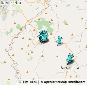 Mappa Via Rosario Nicoletti, 94016 Pietraperzia EN, Italia (1.8545)