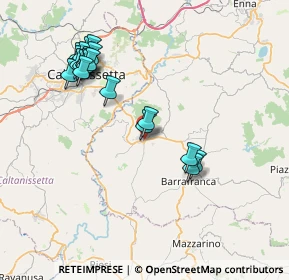 Mappa Via Rosario Nicoletti, 94016 Pietraperzia EN, Italia (9.115)
