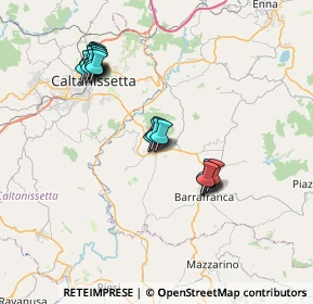 Mappa Via Rosario Nicoletti, 94016 Pietraperzia EN, Italia (8.016)