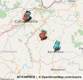 Mappa Via Oberdan, 94016 Pietraperzia EN, Italia (7.28)