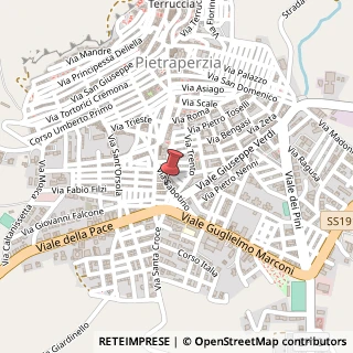Mappa Via sabotino 28, 94016 Pietraperzia, Enna (Sicilia)