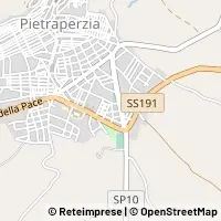 Karte Pietraperzia