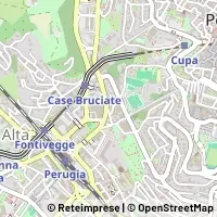 Karte Perugia