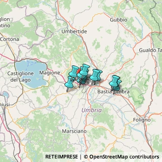 Mappa Via dell'Angora, 06124 Perugia PG, Italia (6.35)