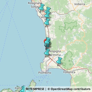 Mappa Viale Serristori, 57027 San Vincenzo LI, Italia (24.94125)