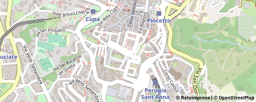 Mappa Perugia