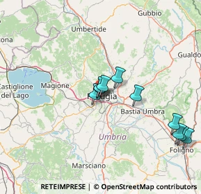Mappa Via Don G. Bosco, 06121 Perugia PG, Italia (23.78308)