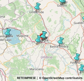 Mappa Via Prospero Podiani, 06121 Perugia PG, Italia (22.69583)